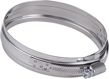 Klemband RVS 316L Ø110mm.
