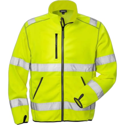 Fristads Hi Vis Softshelljack Klasse 3 4840 Ssl - Hi-Vis geel - 2XL