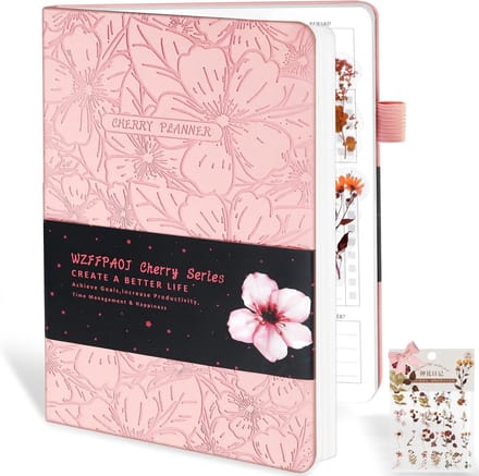 Luxe Onedateerde A5 Week- en Maandplanner voor Productiviteit en Tijdbeheer