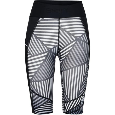 Skins Dames/Dames Series-1 Compressieshort (Wit, Zwart)