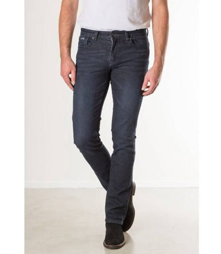 New Star 999 JV-SLIM DNM1 Stretch Denim Dark Blue Jeans Heren