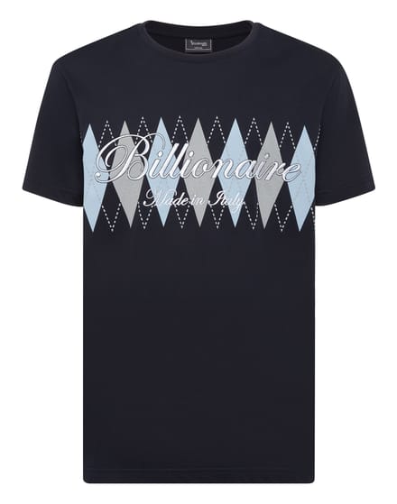 Embroidered T-Shirt Round Neck Ss