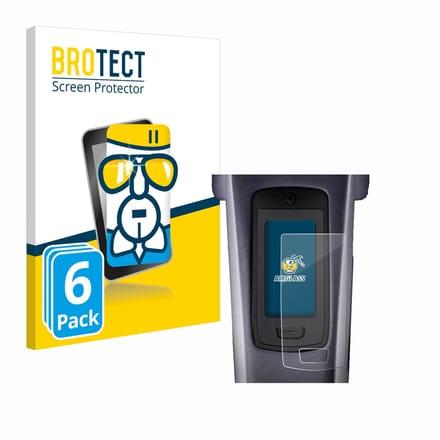 Screenprotector 6 Stuks voor TQ HPR50 E-Bike System Beschermglas transparant