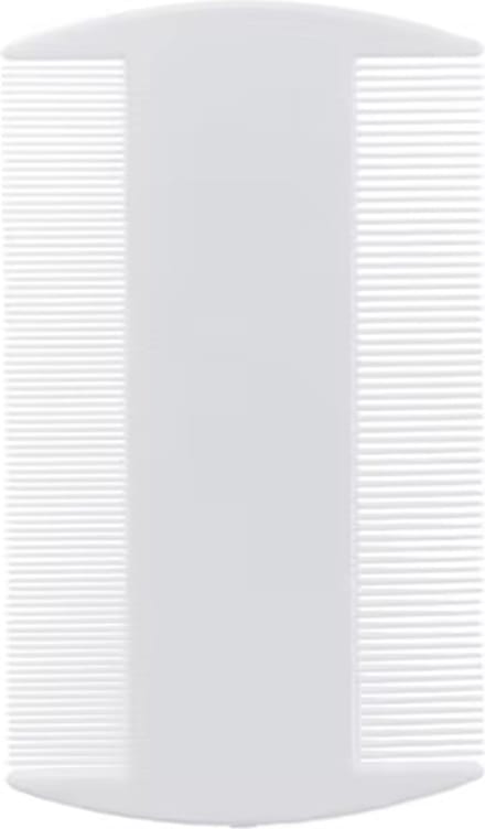 Scoby - 2 x Luizenkam - Netenkam - Luizen - Lice Comb - 2 Kanten - Wit - 2 Stuks