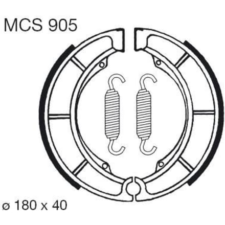 Remschoenset TRW MCS905