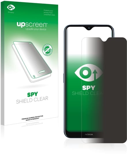 upscreen - privacy screenprotector voor Nokia G50 - Folie Beschermfolie Blauwlichtfilter