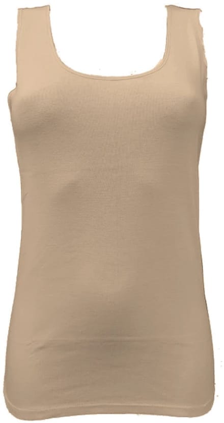 Toker dames hemd Glad 204/1 - maat 36/38 - 100% katoen - nude