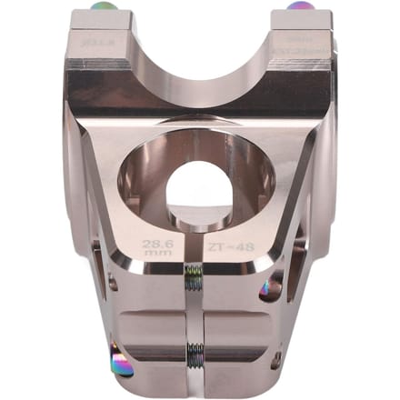31.8mm Mountainbike Stuurpen Aluminiumlegering Lichtgewicht DIY Korte Stuurpen voor Vervanging Titanium gray