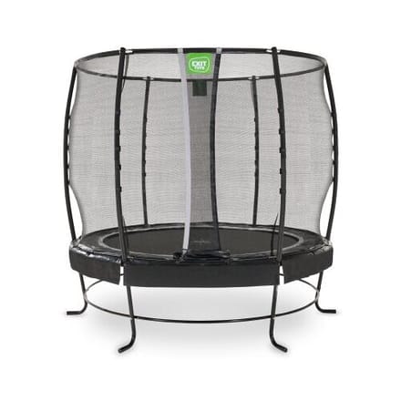 EXIT Lotus Premium Trampoline ø253cm - Op Poten - Rond - Trampoline Buiten - Voor Kinderen - Zwart