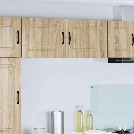 vidaXL - Vaatwasserpaneel - Kalmar - 2 - st - Sonoma - Eik - Bewerkt - hout