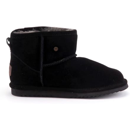 Warmbat - Maat 38 - Wallaby Women Suede Boot Dames Laarzen - Zwart