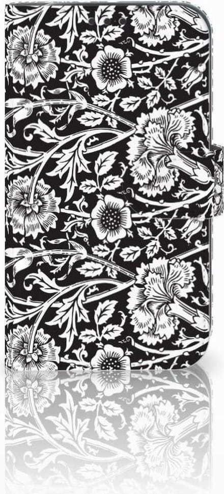 Samsung Galaxy Xcover 4 | Xcover 4s Hoesje Black Flowers