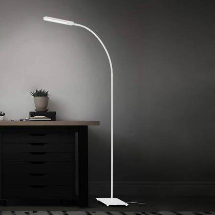 BRILONER Ervo - Vloerlamp led - dimbaar - met cct - witte staande lamp - 8W - 600Lm - 183cm