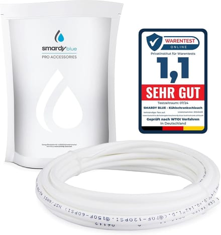 10m Waterslang 6,35mm voor Koelkast, Osmose, Waterfilter en Aquarium
