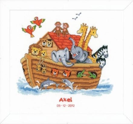 borduurpakket PN0143716 ark van noach, geboorte