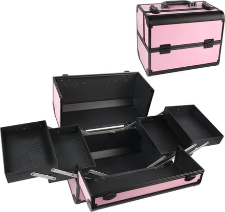 Make up koffer – Koffer voor make up travel reizen – Onderweg make up koffer