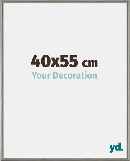 Your Decoration - Fotolijst 40x55 cm - Aluminium - Mercury Structuur - New York