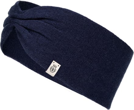 ROECKL Hoofdband Pure Cashmere Headband Navy Donkerblauw