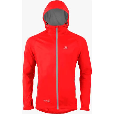 Highlander regenjas Stow & Go Maat S - rood