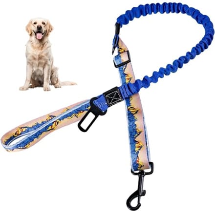 Solidchoice - Honden Veiligheidsriem voor Auto met Elastische Bungee