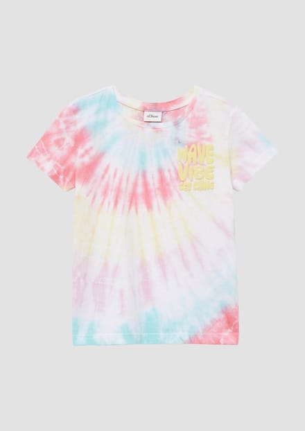 Regular fit T-shirt van puur katoen