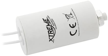 XTREME Motorcondensator 3µF 450V AC - Condensator met Kabels - Start/Bedrijf