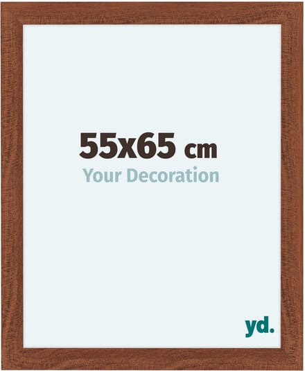Your Decoration - Fotolijst 55x65 cm - MDF - Walnoot - Como