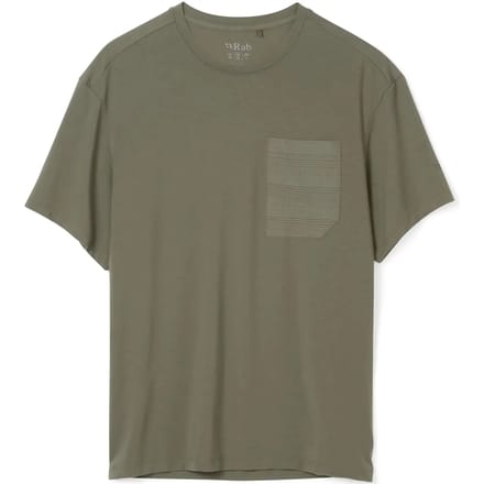 T-shirt met zak Rab Rivelin