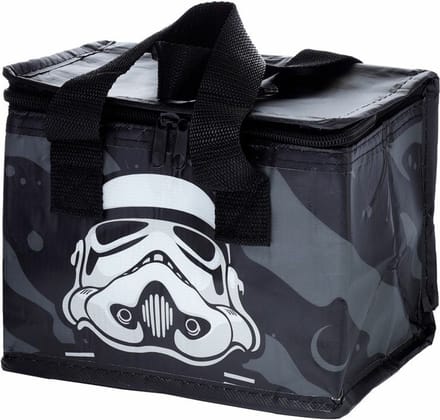 Kleine lunch/sixpack koeltas - Stormtrooper print - 21 x 16 cm - 4,7 L