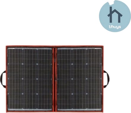 Thuys - Draagbaar Zonnepaneel - Opvouwbaar Zonnepaneel - Solar Charger - 80W - Efficiënt - Duurzaam
