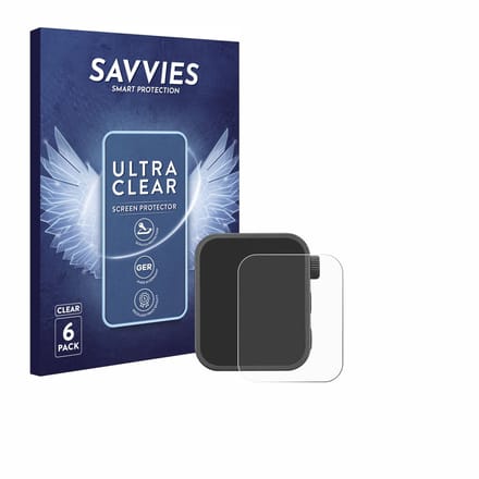 Savvies - Screenprotector voor Godox X3 - Folie Beschermfolie transparant 6 Stuks