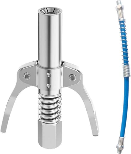 Vetpistool Koppeling met 30 cm Slang - Universele Snelkoppeling voor Vetspuit