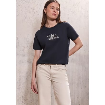 Basic Shirt met print
