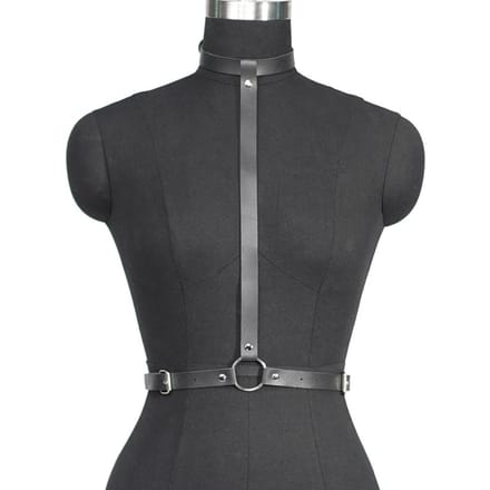 Dames Mode Riem Straatstijl Leer Harness Taille Riem Corset Decoratieve Punk Lederen Tailleband Gotische Kleding Accessoires Adjustable gray