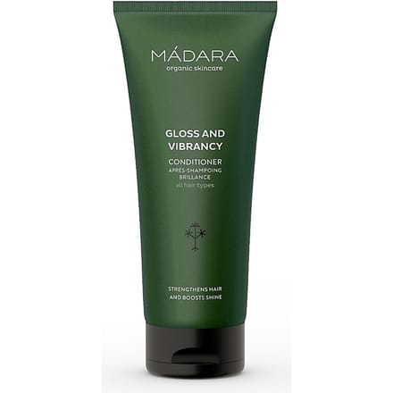 MÁDARA Conditioner Gloss & Vibrancy Afzetting reparatiespoeling Dames 200 ml