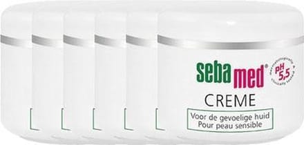 Sebamed Creme Pot - 6x75ml - Voordeelverpakking
