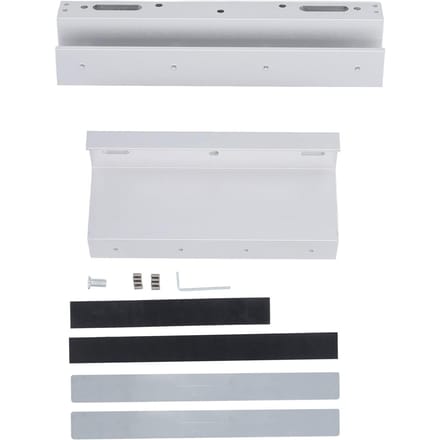 Support de verrouillage magnétique électrique 280 kg pour contrôle d'accès à une porte white