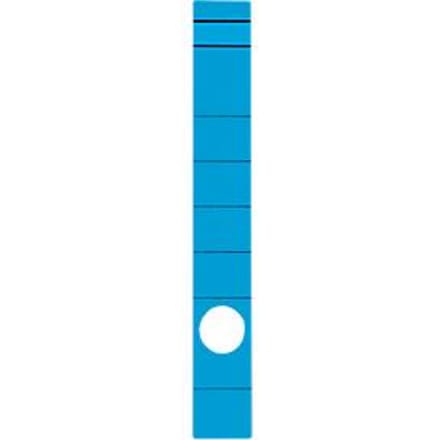 Rugetiket, rugbreedte 39 mm, zelfklevend, 10 stuks, blauw