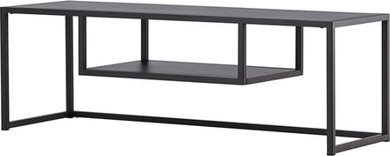 Riverside TV-meubel 1 plank zwart.