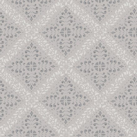 Boråstapeter Vliesbehang 4515 - Anno - Klassiek Grijs - 53cm x 10.05m