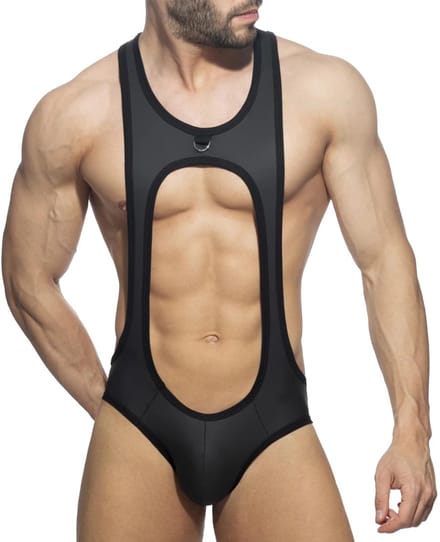 Dailygoods- Stringbody Mouwloos - Herenbody van Rekbaar Materiaal