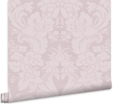 Laura Ashley Martigues Behang - Bloemen - 10mx52cm - Paars