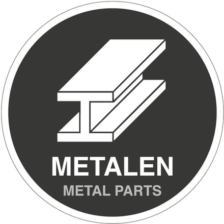 Metaal afval sticker | 30 cm