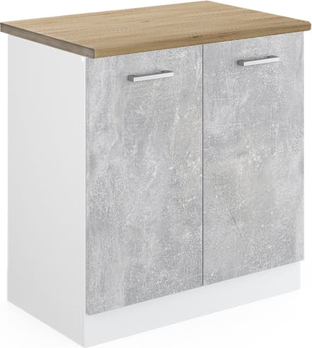 Vicco R-Line Wastafelkast – 80 cm, WB Eik Beton