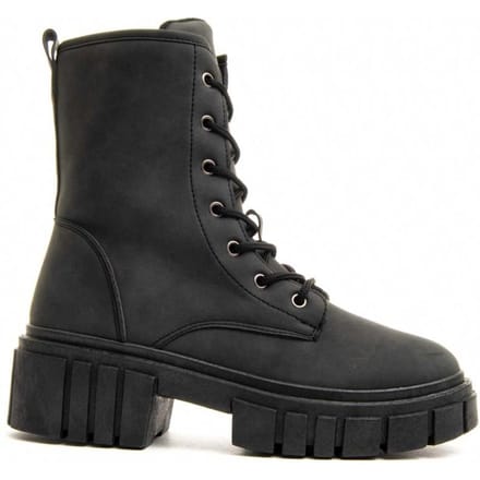 Bota cómoda para mujer.  Montevita  Militarsuav  77300 36 zwart