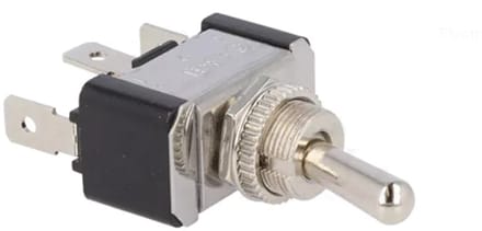 Tuimelschakelaar enkelpolig | AAN - AAN / 12 Volt. - 20 Amp. / 24 Volt. - 10 Amp.