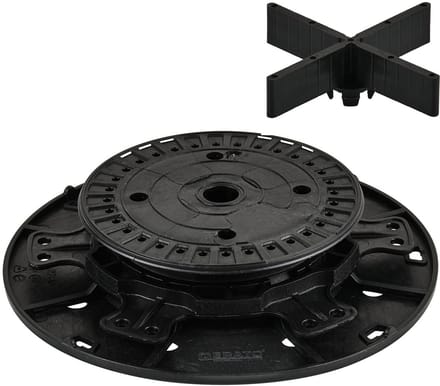 Qerato Verstelbare Tegeldrager Voor Terras BP 40-64 mm 10 Stuks