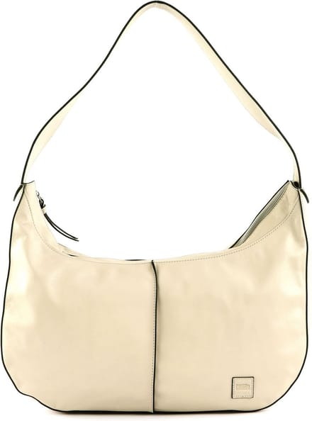 FREDsBRUDER Leren Schoudertas Ginsberg Shoulderbag Beige