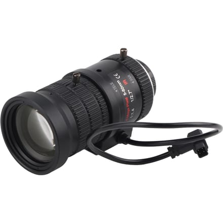 Objectif 6MP à monture CS, zoom 1/2,7 po 5-50 mm, ouverture automatique, accessoire de surveillance de sécurité gray