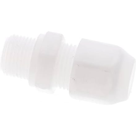 9x12mm & G3/8'' PP rechte slangkoppeling met buitendraad 10bar/145psi